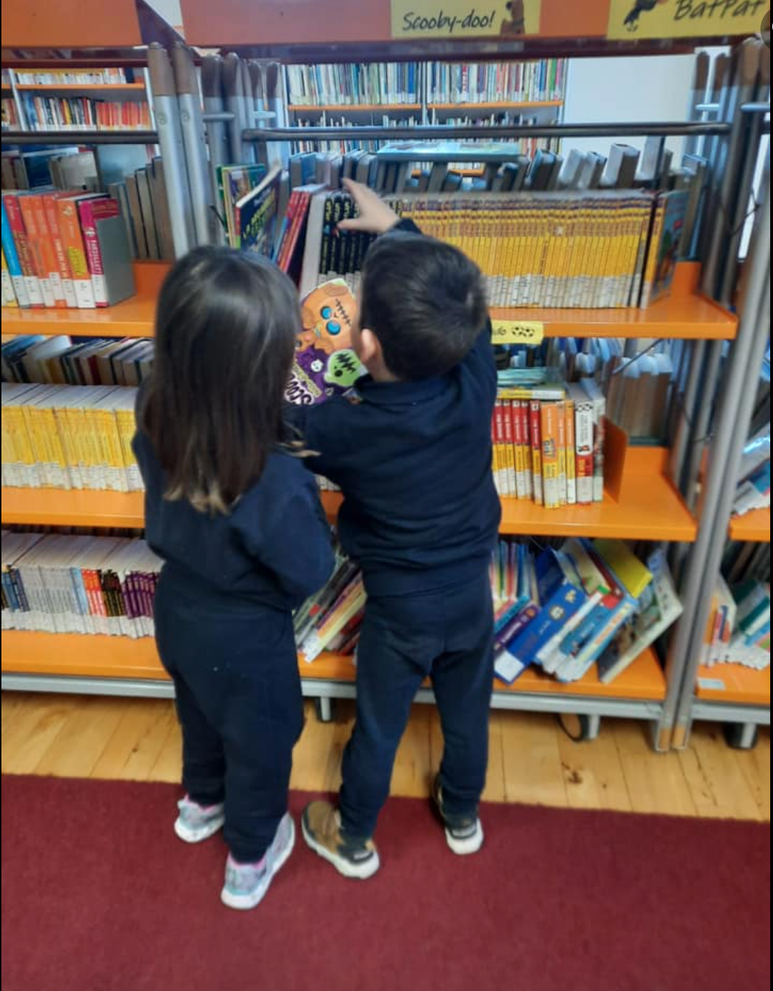 uscita in biblioteca