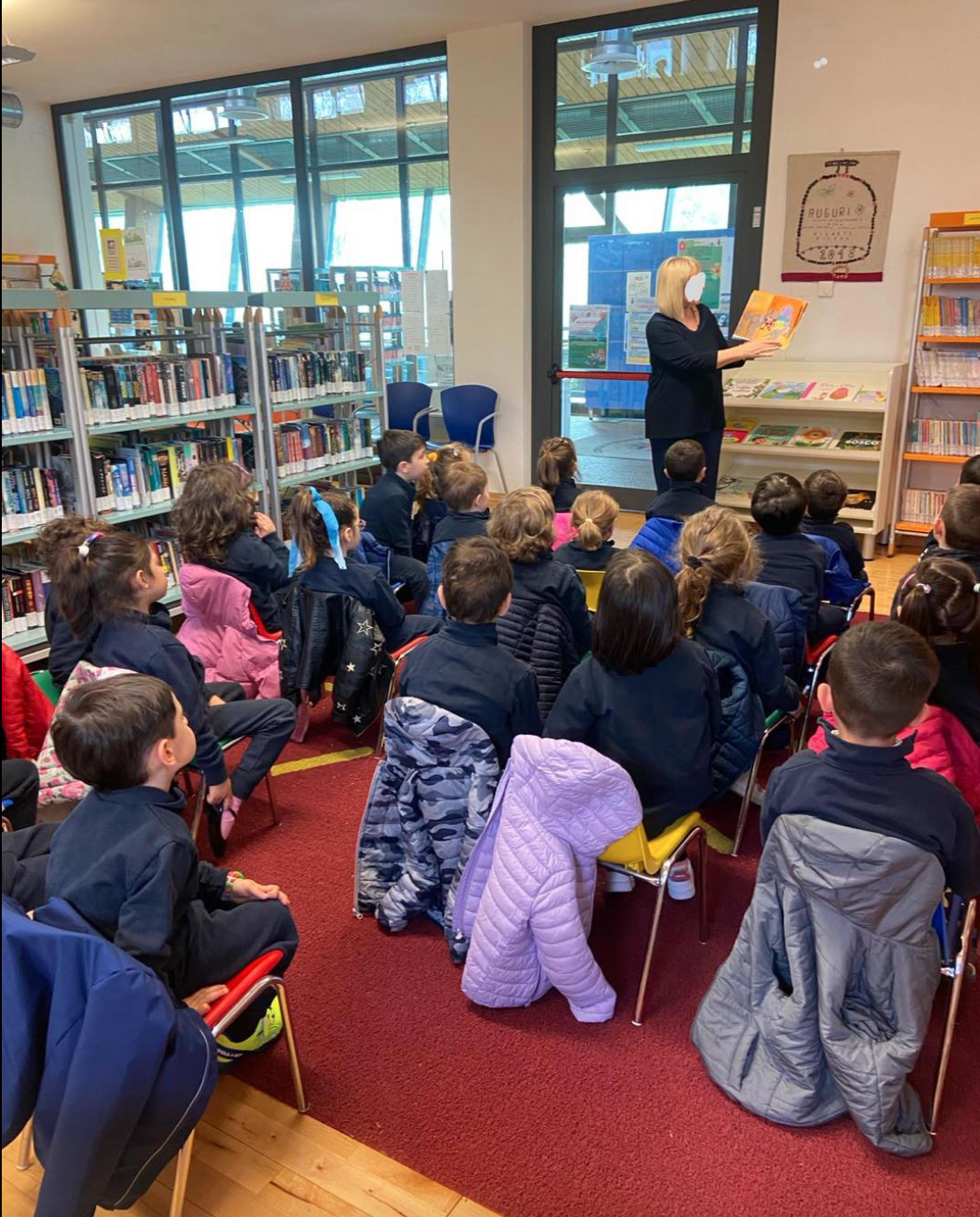 uscita in biblioteca